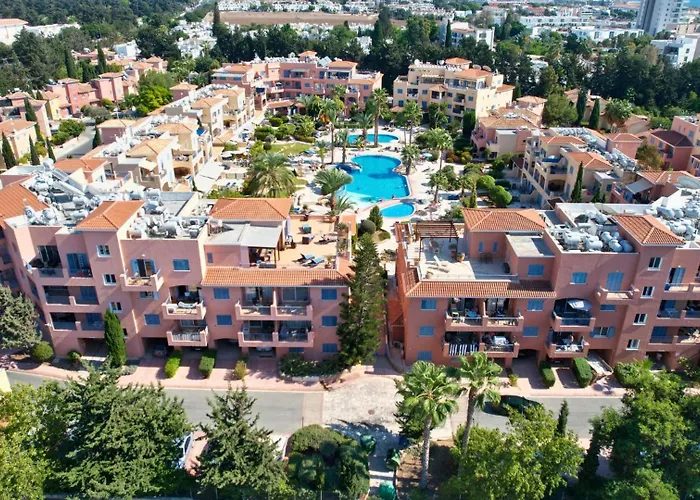 In Paphos, Prime Location Pools, Jacuzzis, Harbor & 300m To The